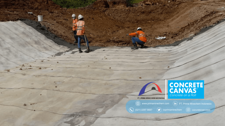 Mengembalikan Ekosistem yang Rusak dengan Concrete Canvas