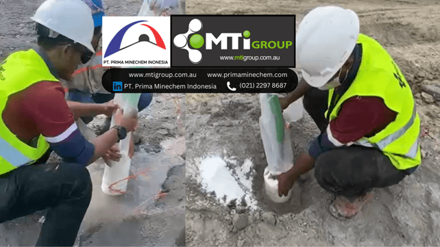 Innovative Solution with BLASTBAG™ Application to Wet Hole Problems Shows Successful Results and Increased Efficiency in Mining.