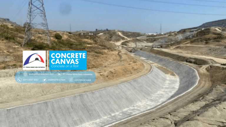 Innovative Solutions for Diversion Channel Lining on Dam Projects in Indonesia