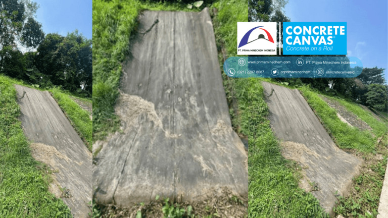 The best solution for slope protection from surface erosion in the ROW of toll road sections